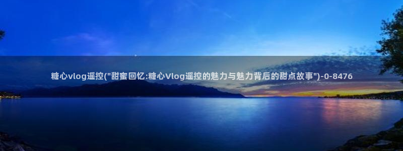 心糖vlog
